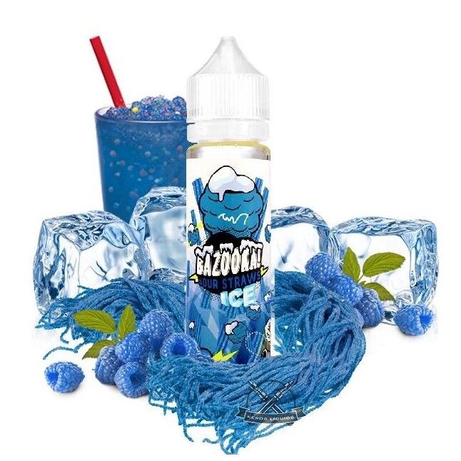 ice blue raspberry straws by bazooka vape 60ml 1 1