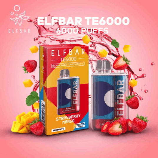 Elf Bar TE 6000 Strawberry Mango