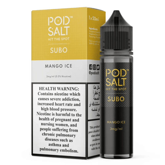 Mixed Berries Ice 50ml Pod Salt Subo