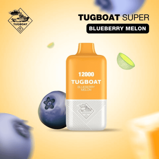 Tugboat Super 12k Puffs Blueberry Melon