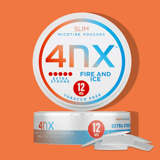 4nx Fire and Ice Slim Nicotine Pouches