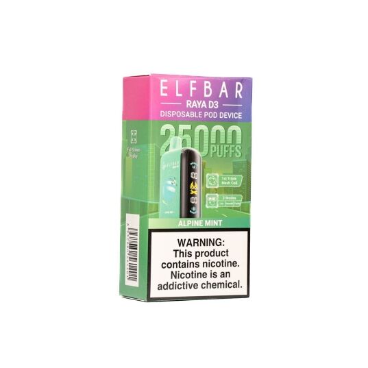 Elf Bar RAYA D3 Alpine Mint 25000