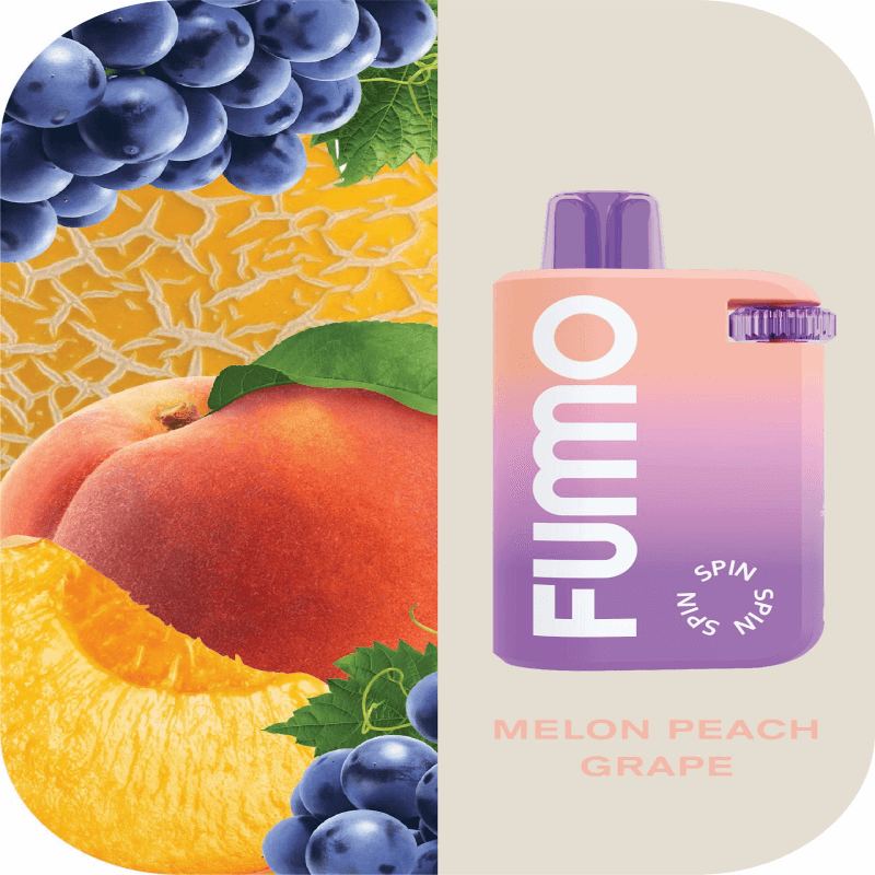 Melon Peach Grape Fummo Spin 10000